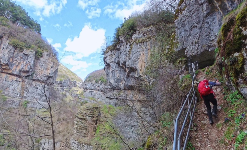 mountain hiking trail