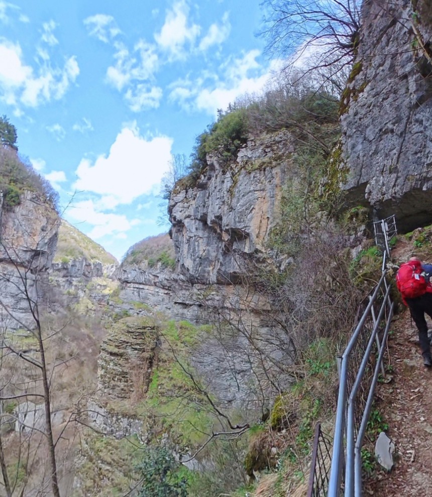 mountain hiking trail