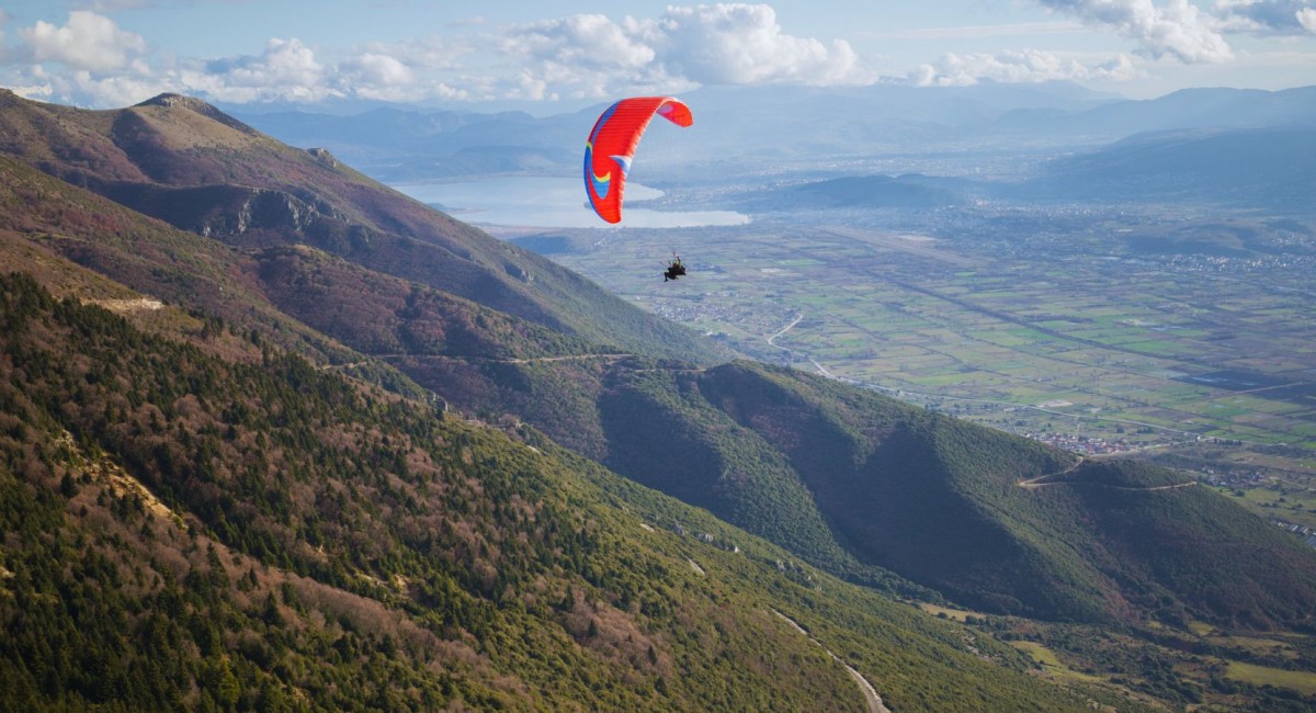 paragliding ioannina