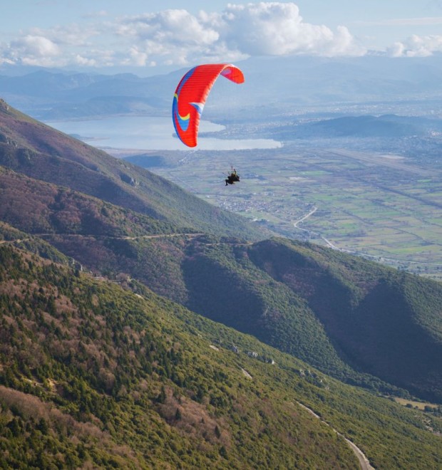 paragliding ioannina