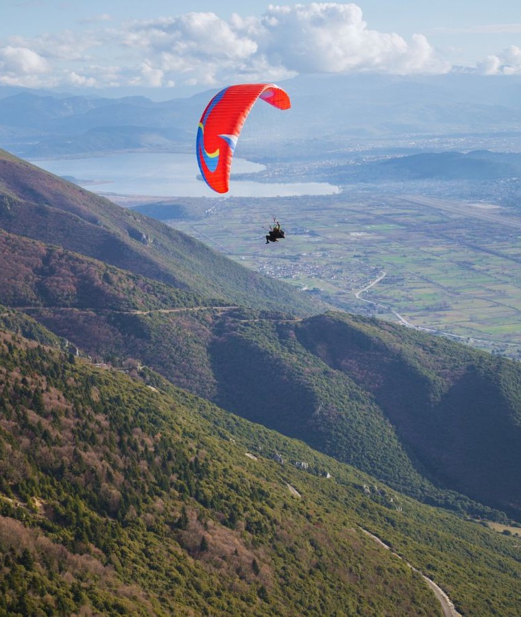 paragliding ioannina